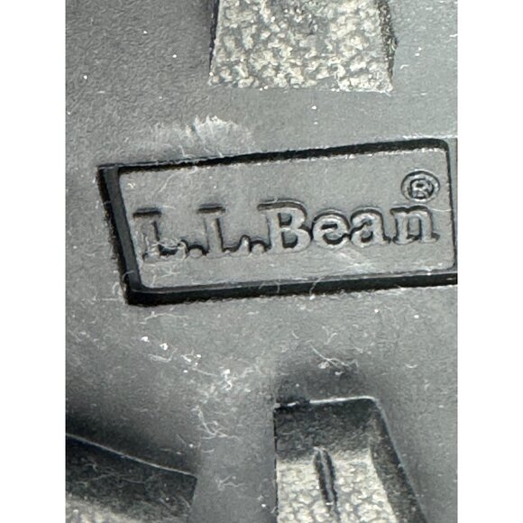L.L. Bean Kids Size 5 Winter Boots Black & Gray Waterproof Insulated Snow - Picture 6 of 16